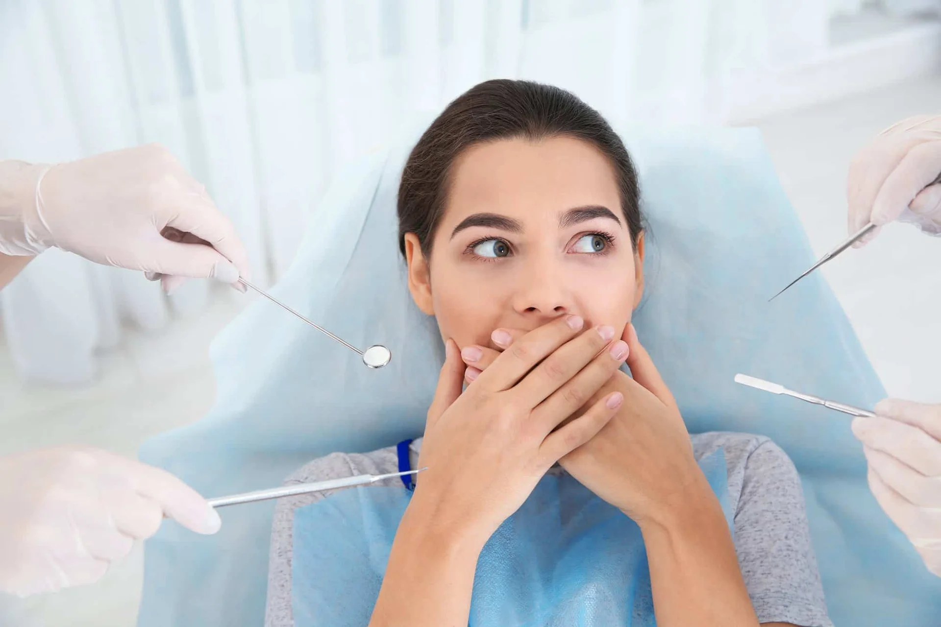 patient says that tooth hurts